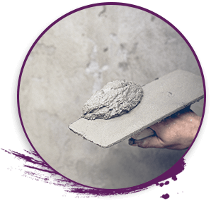 Faljavítás ipari környezetben, Gépi glettelés falfelületek előkészítéséhez